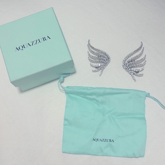 Aquazzura sunshine earrings with box and pouch - Picture 3 of 12